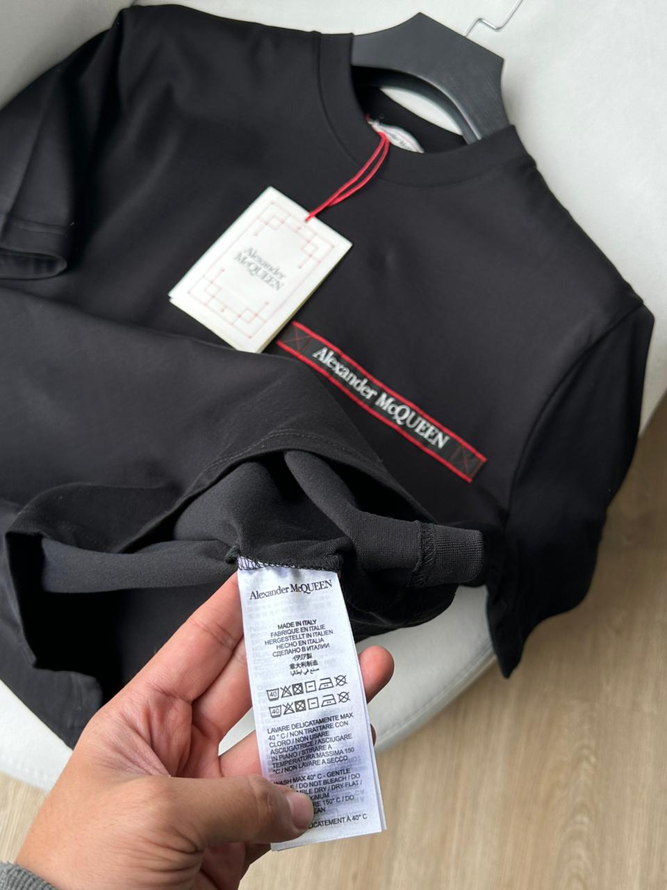 McQueen tape tee