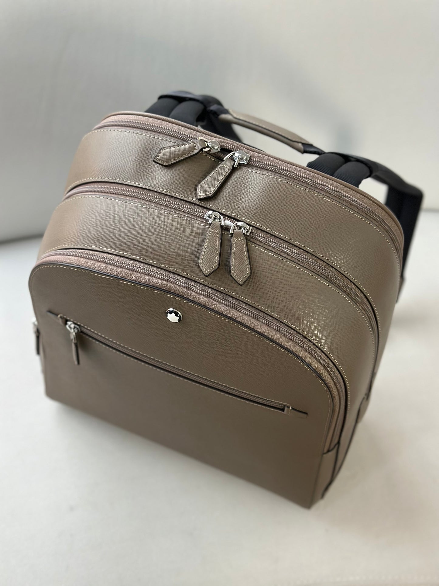 Montblanc cream backpack