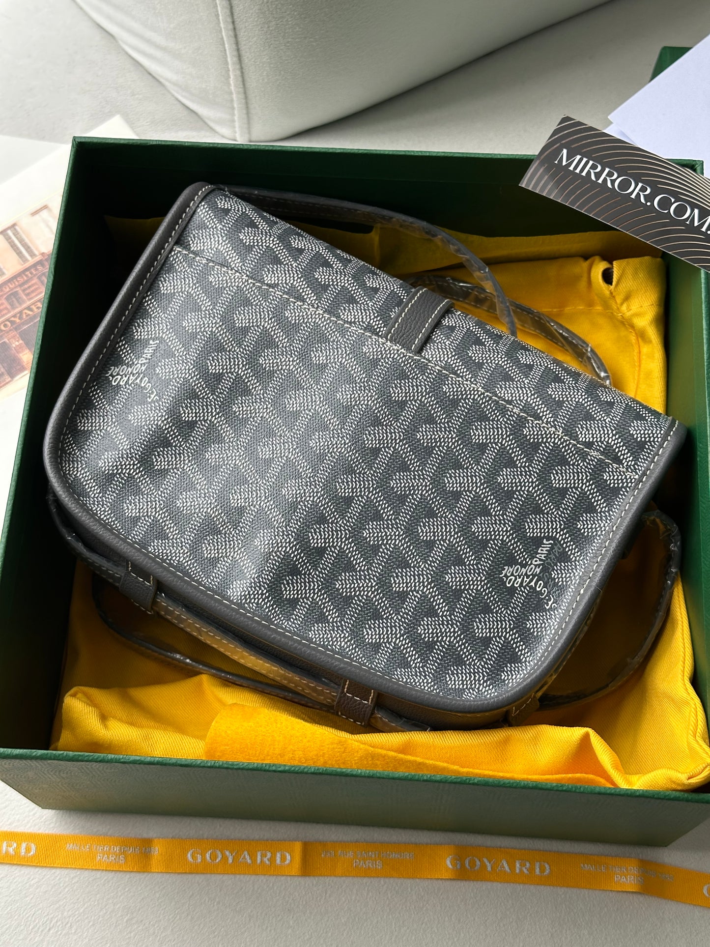 Goyard messenger bag