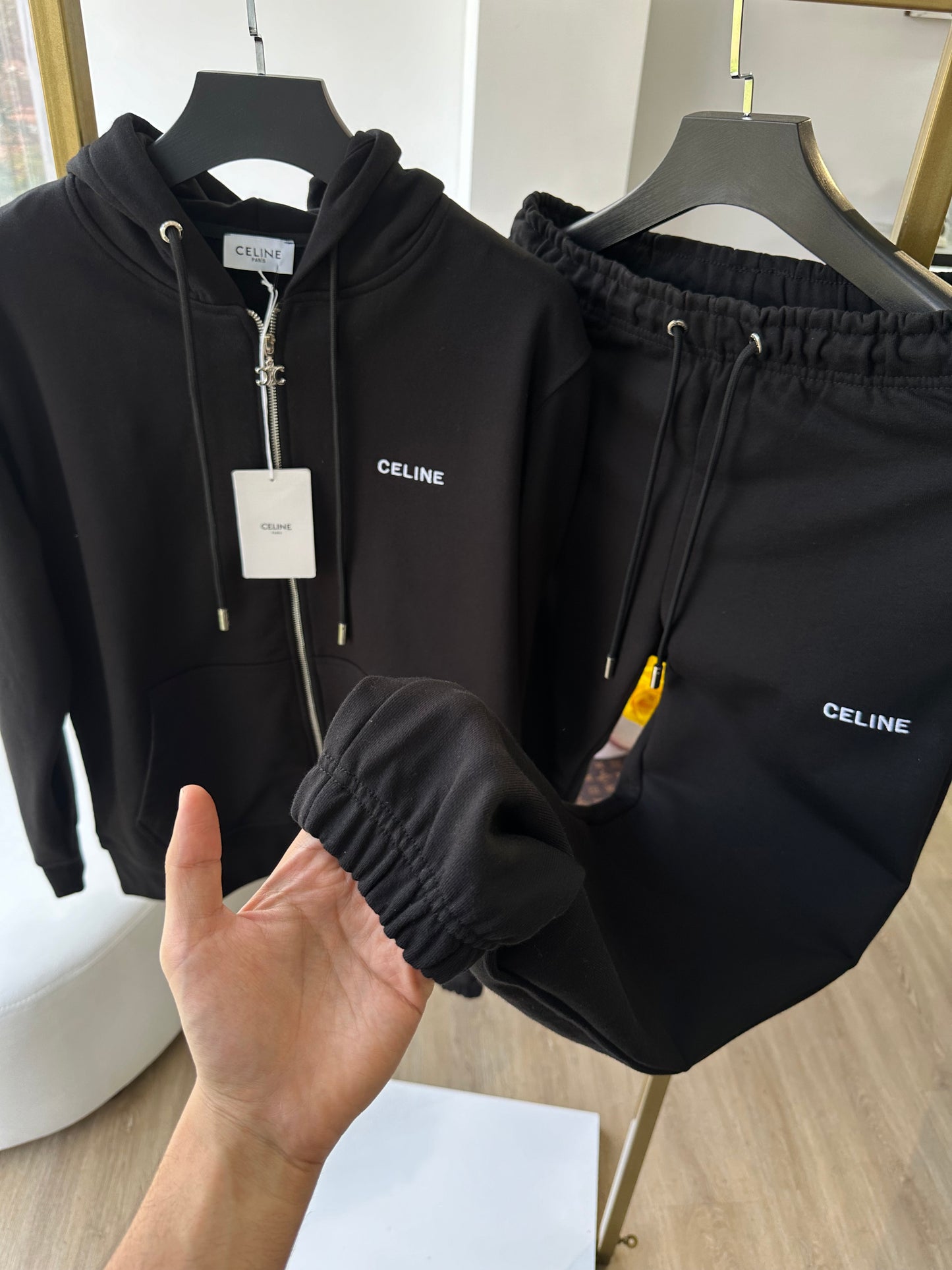 Celine Tracksuit black