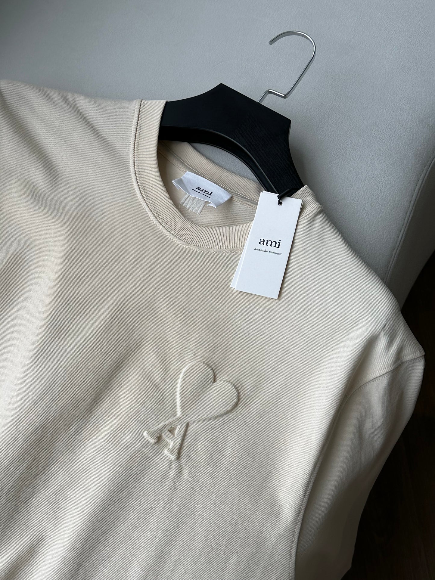 Ami Paris cream tee