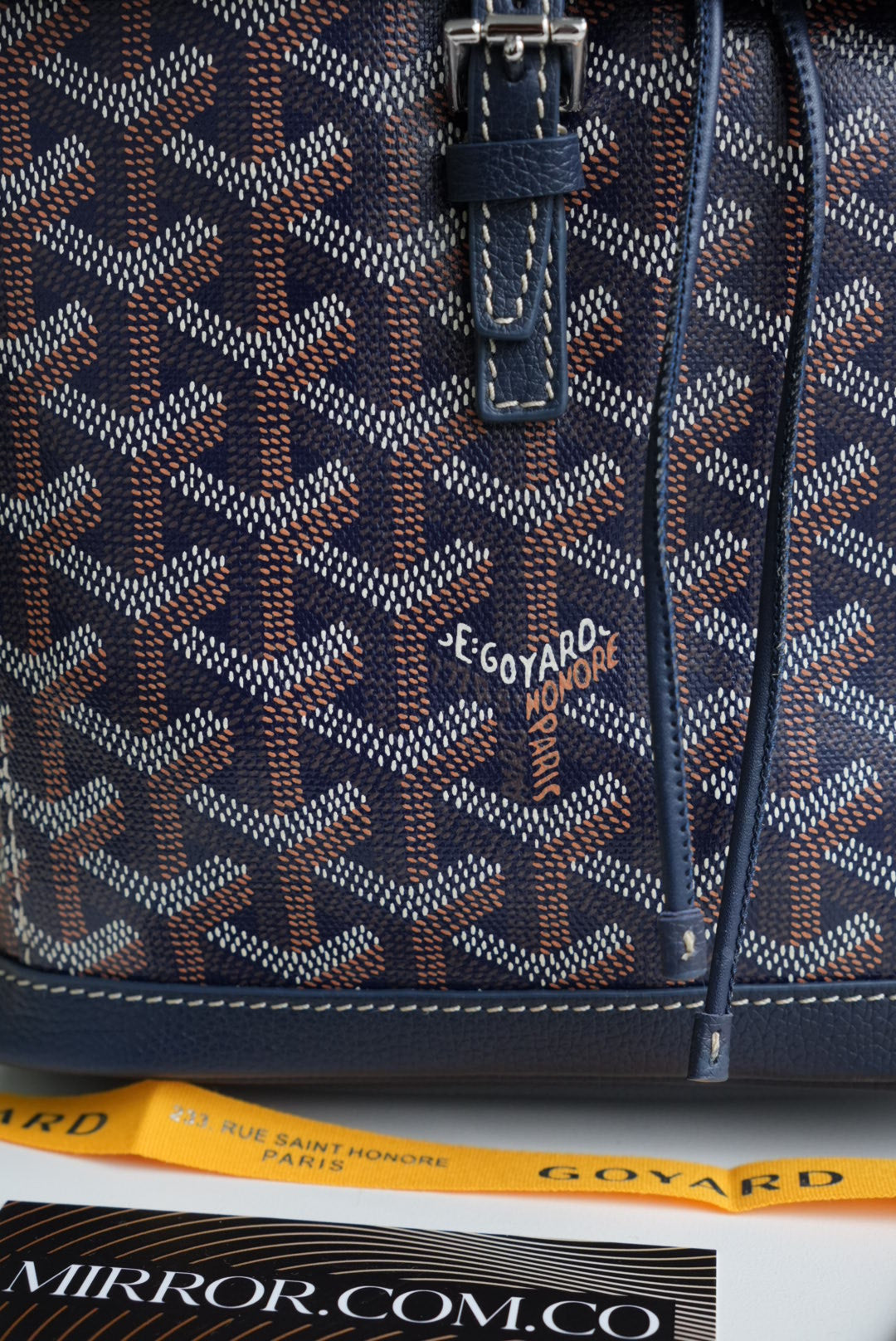 Goyard mini backpack