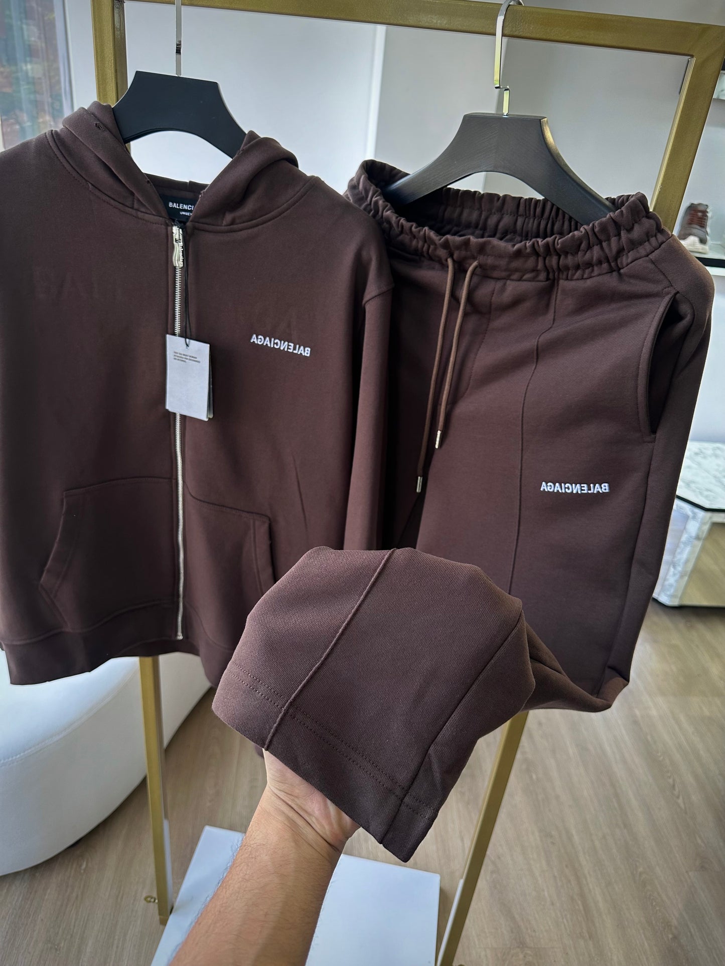 Balenciaga Tracksuit brown
