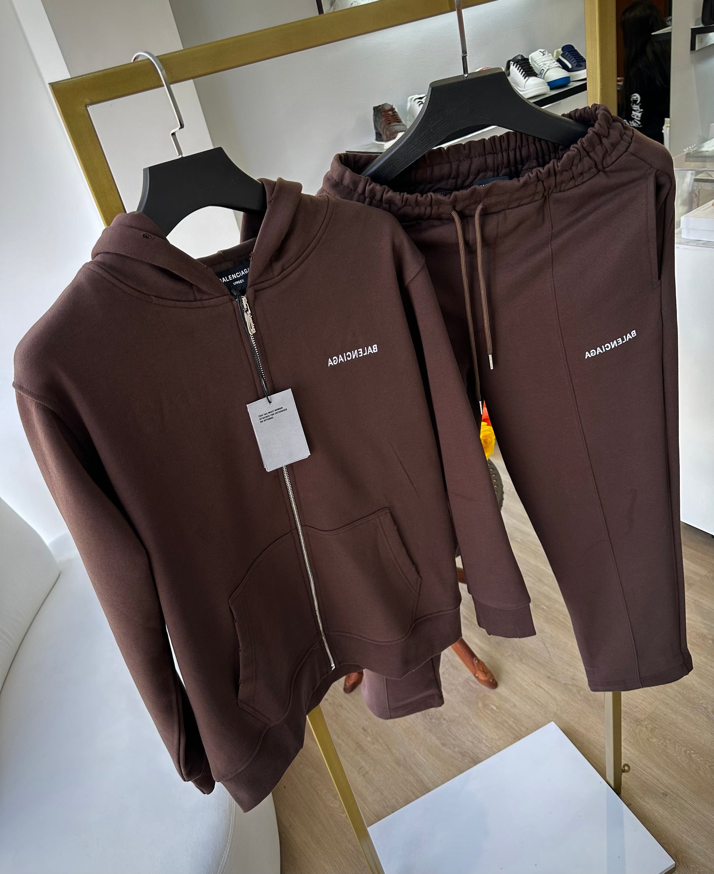 Balenciaga Tracksuit brown
