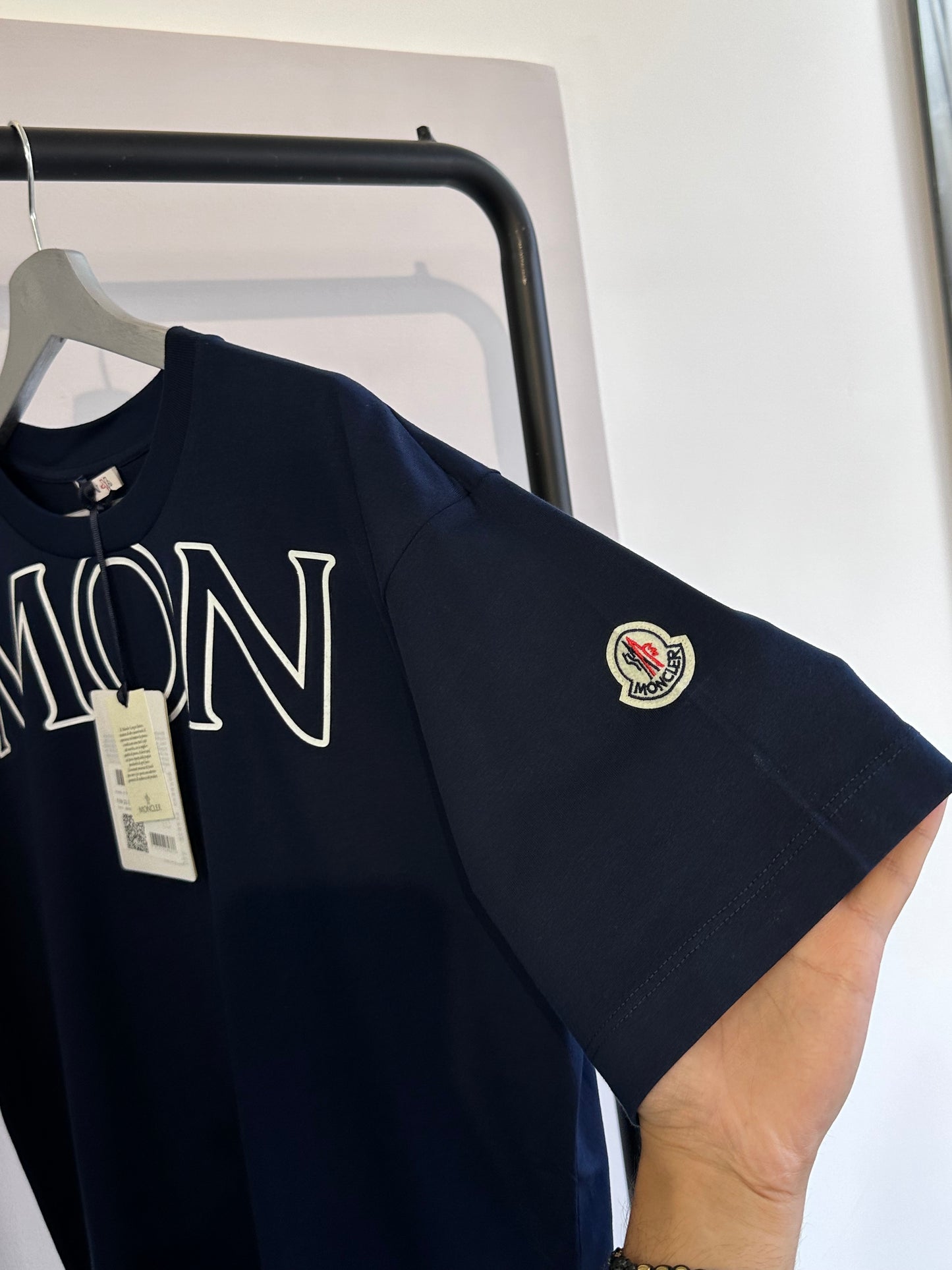 Moncler t shirt dark blue