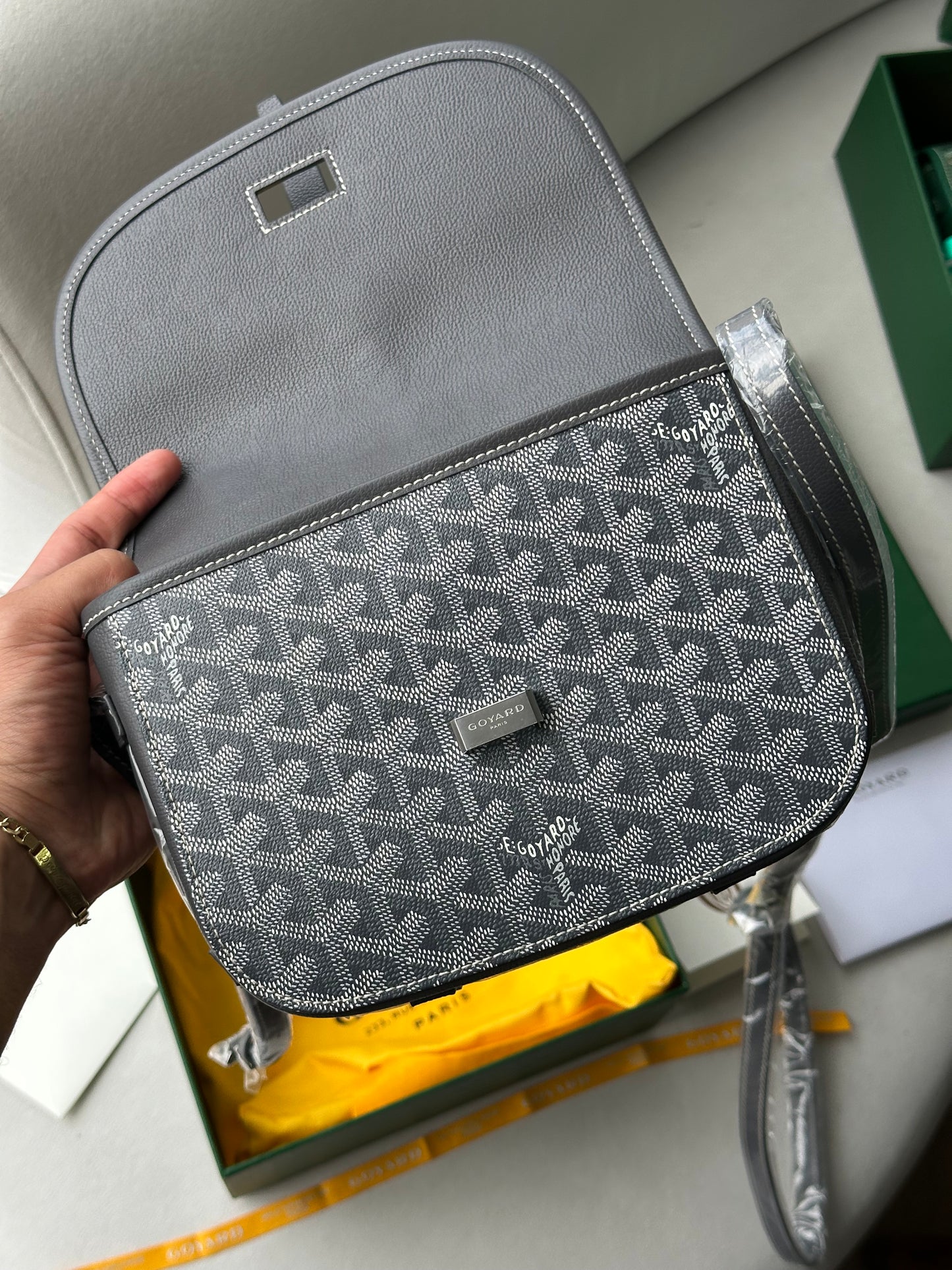 Goyard messenger bag