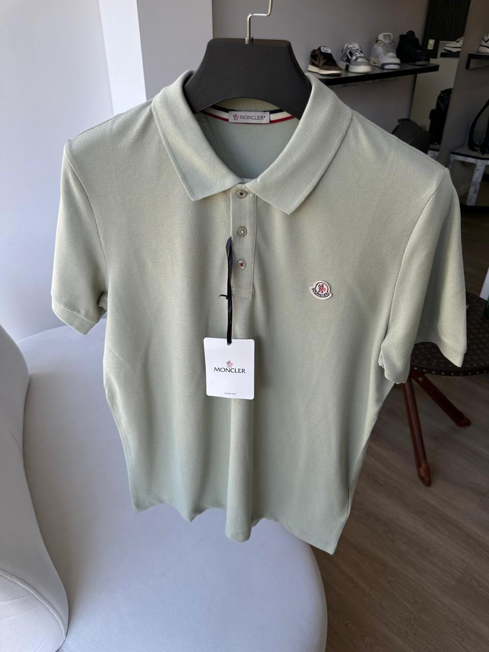 Moncler baby green shirt