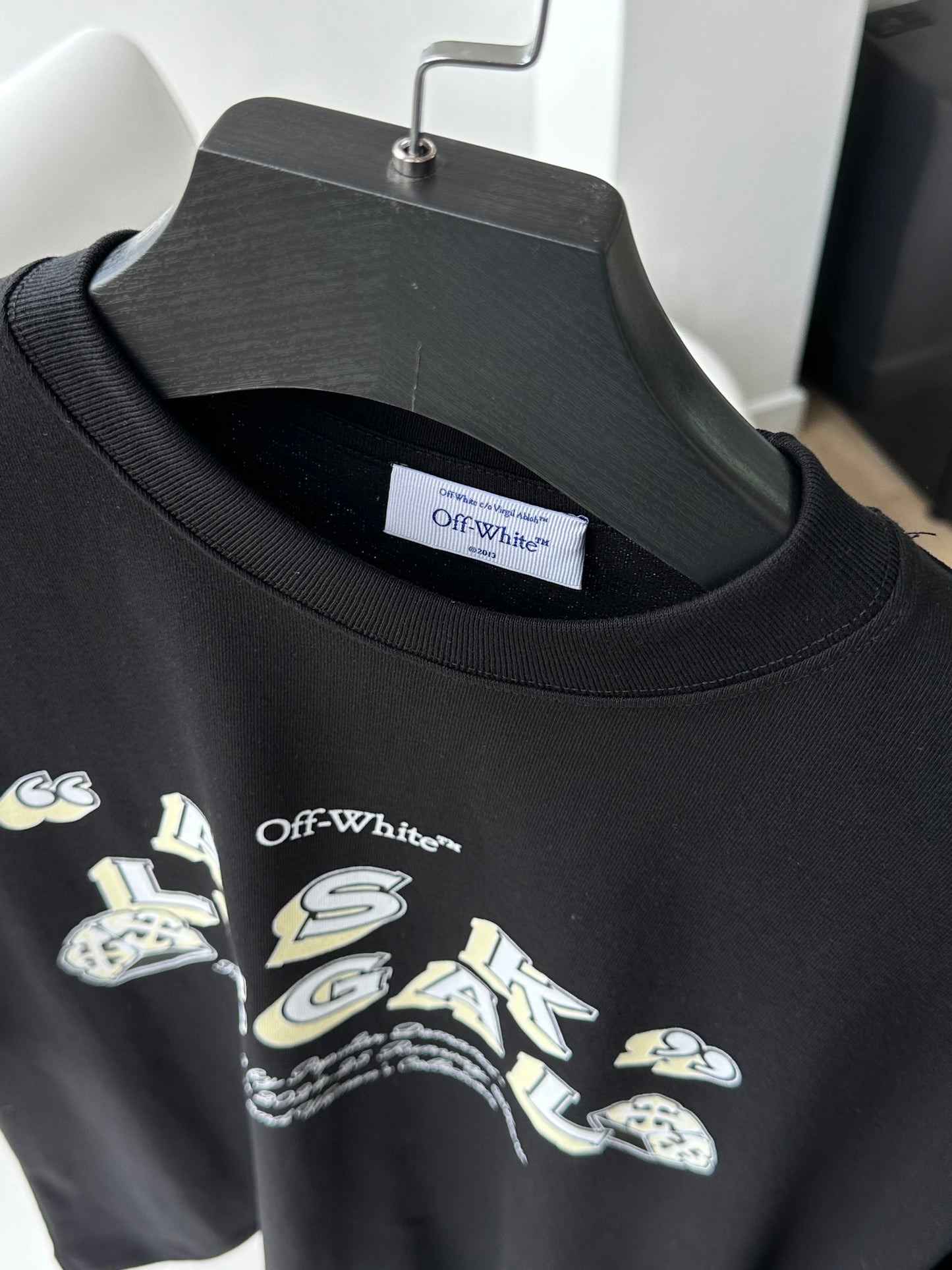 Off White Ask Legal tee