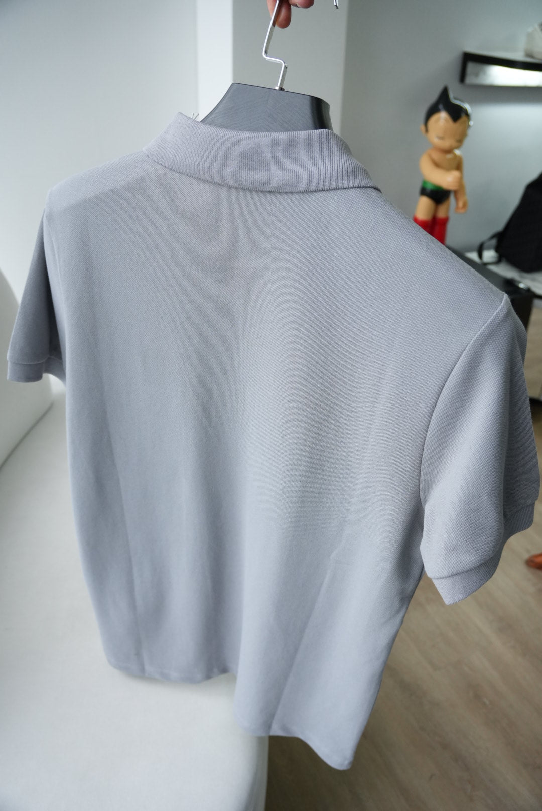VLTN gray polo shirt