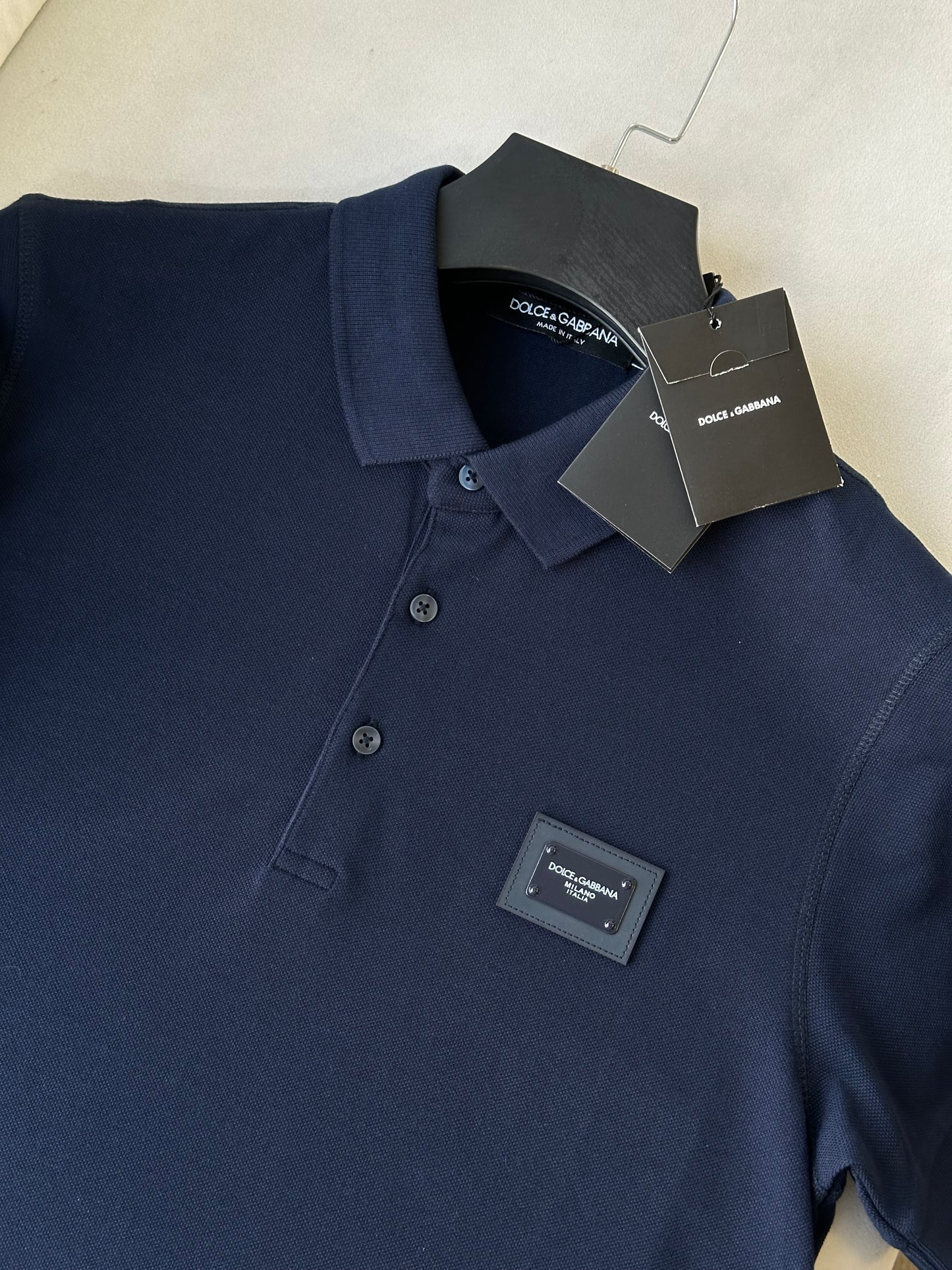 DG buckle polo shirt