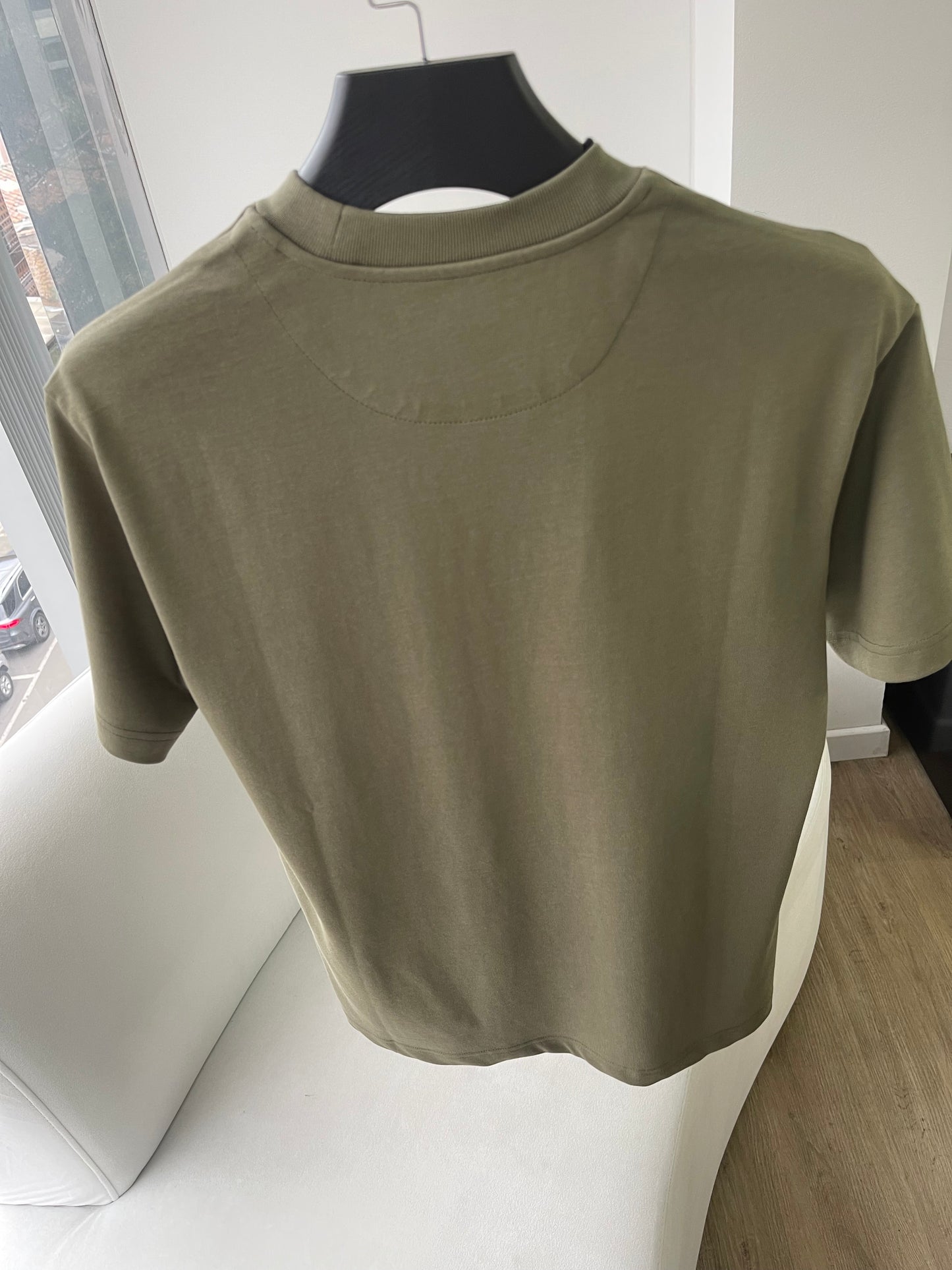 Prada buckle militar green