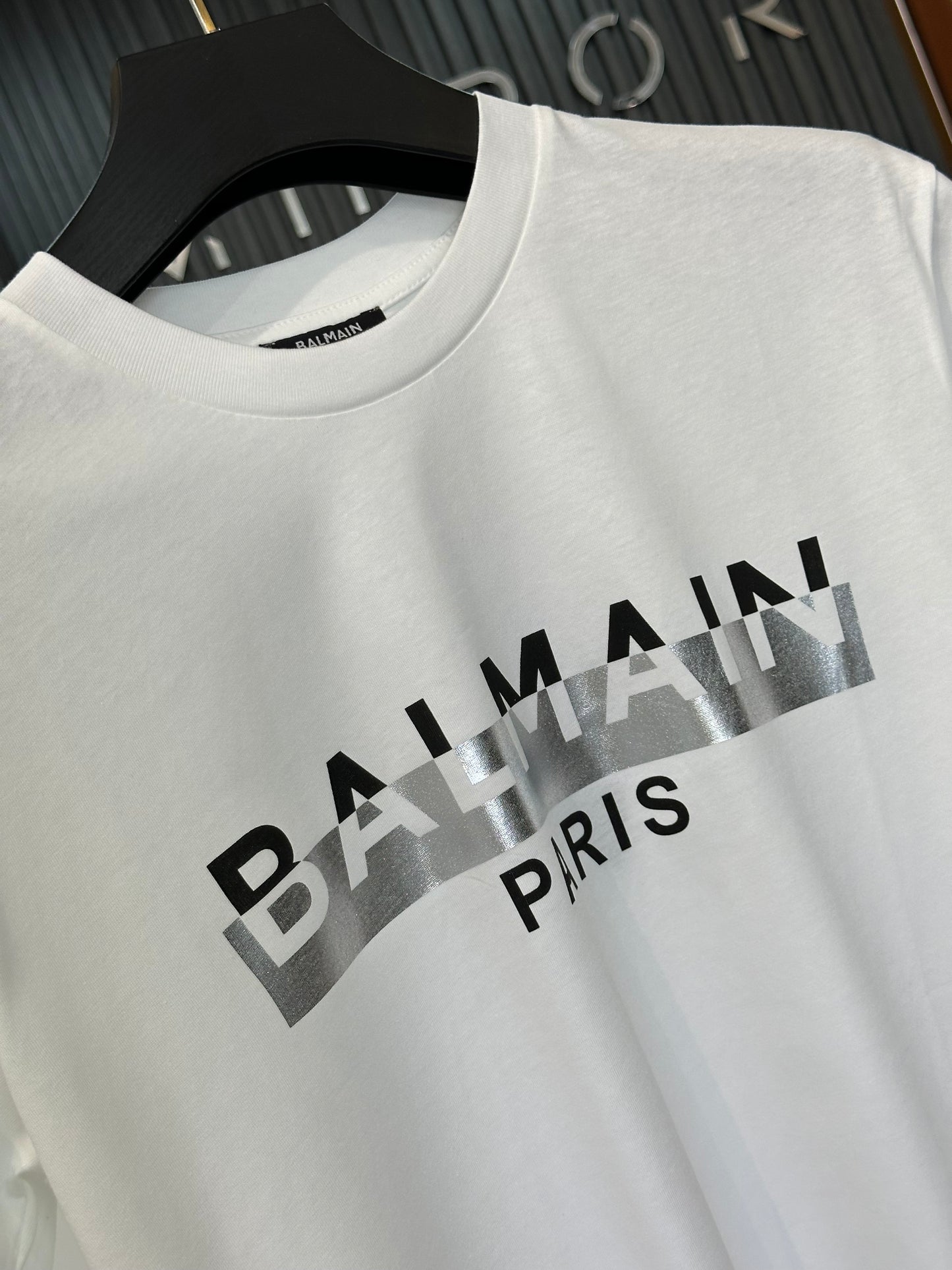 Balmain 24 silver tee