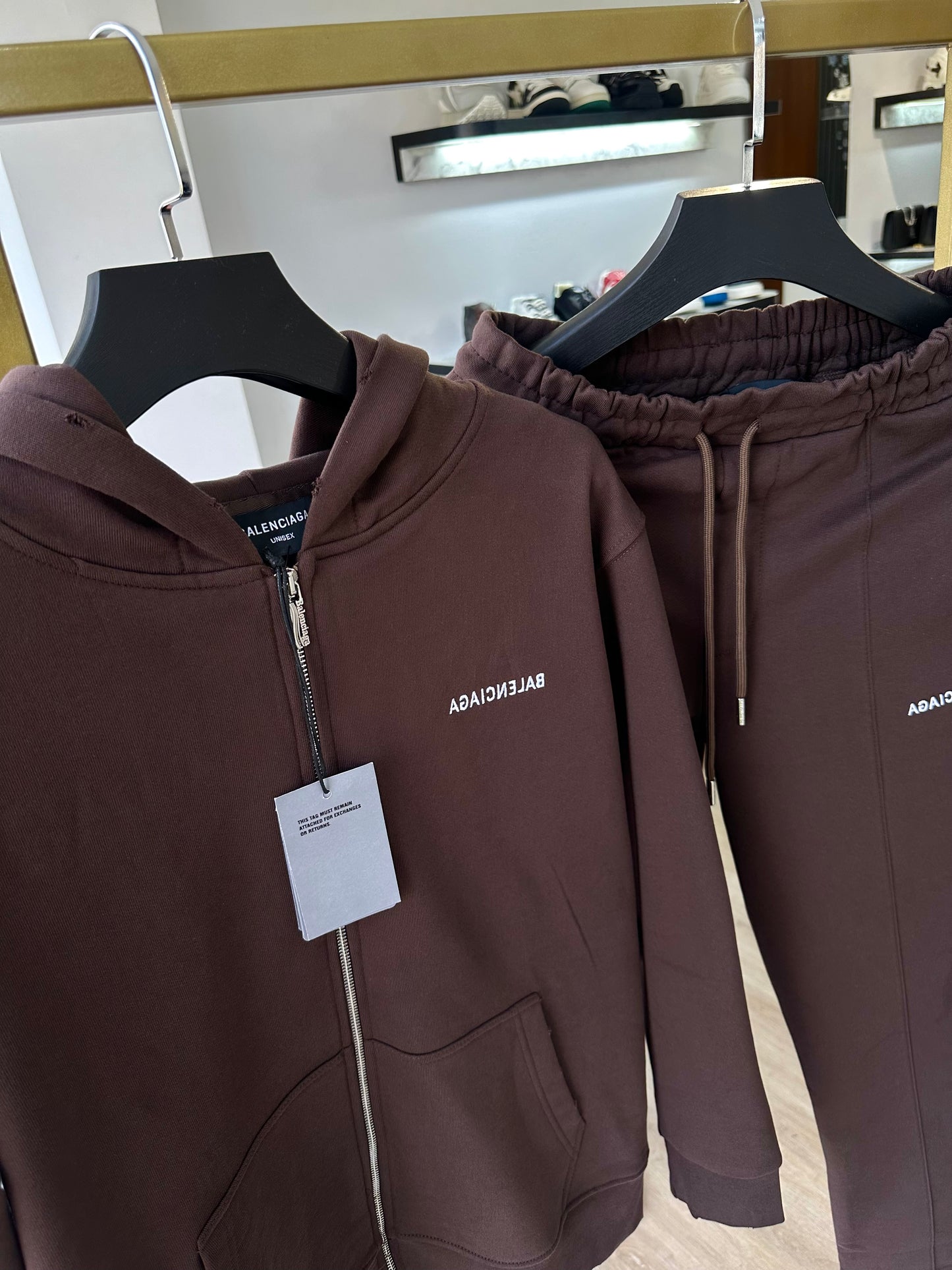 Balenciaga Tracksuit brown
