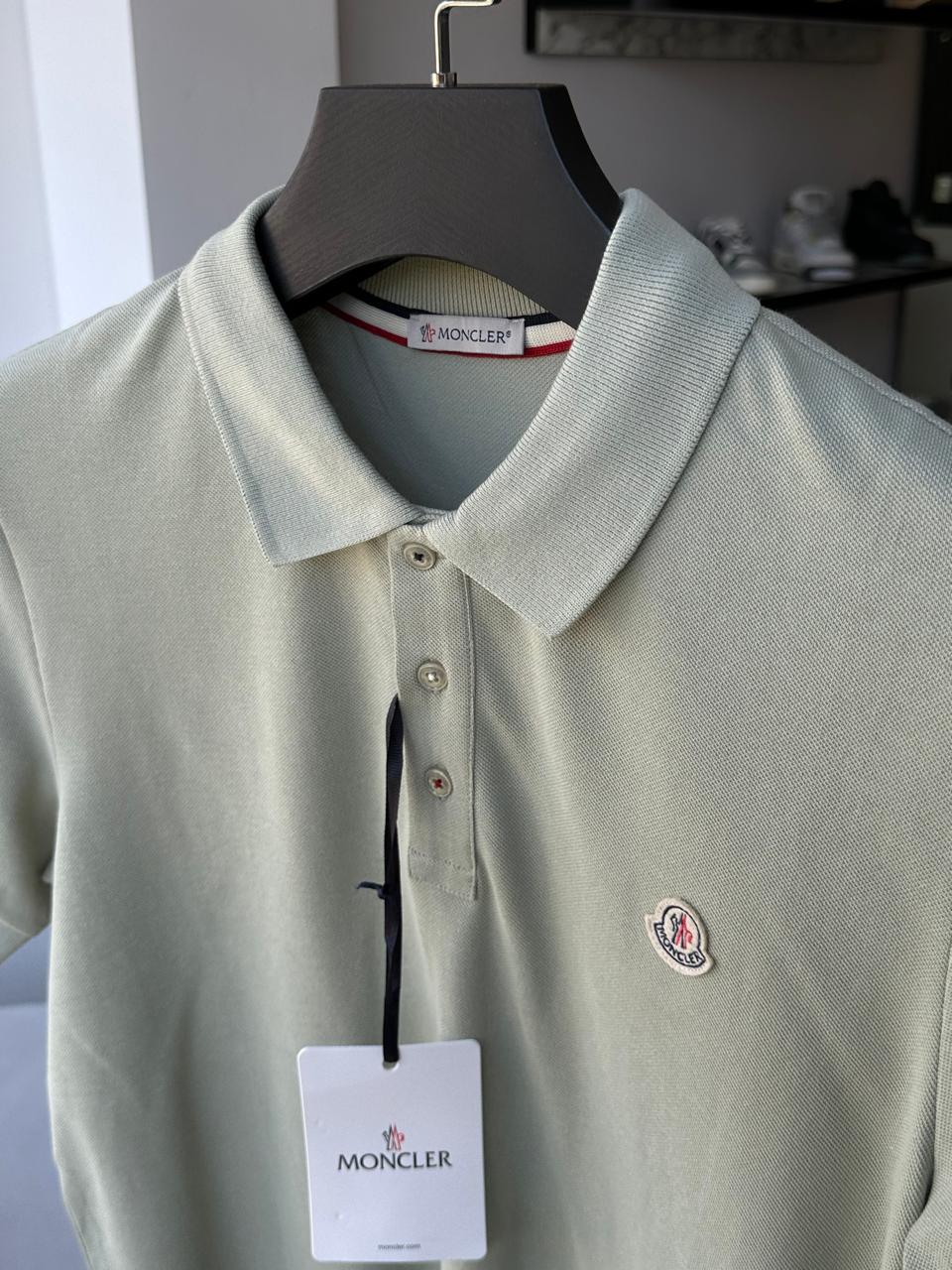 Moncler baby green shirt