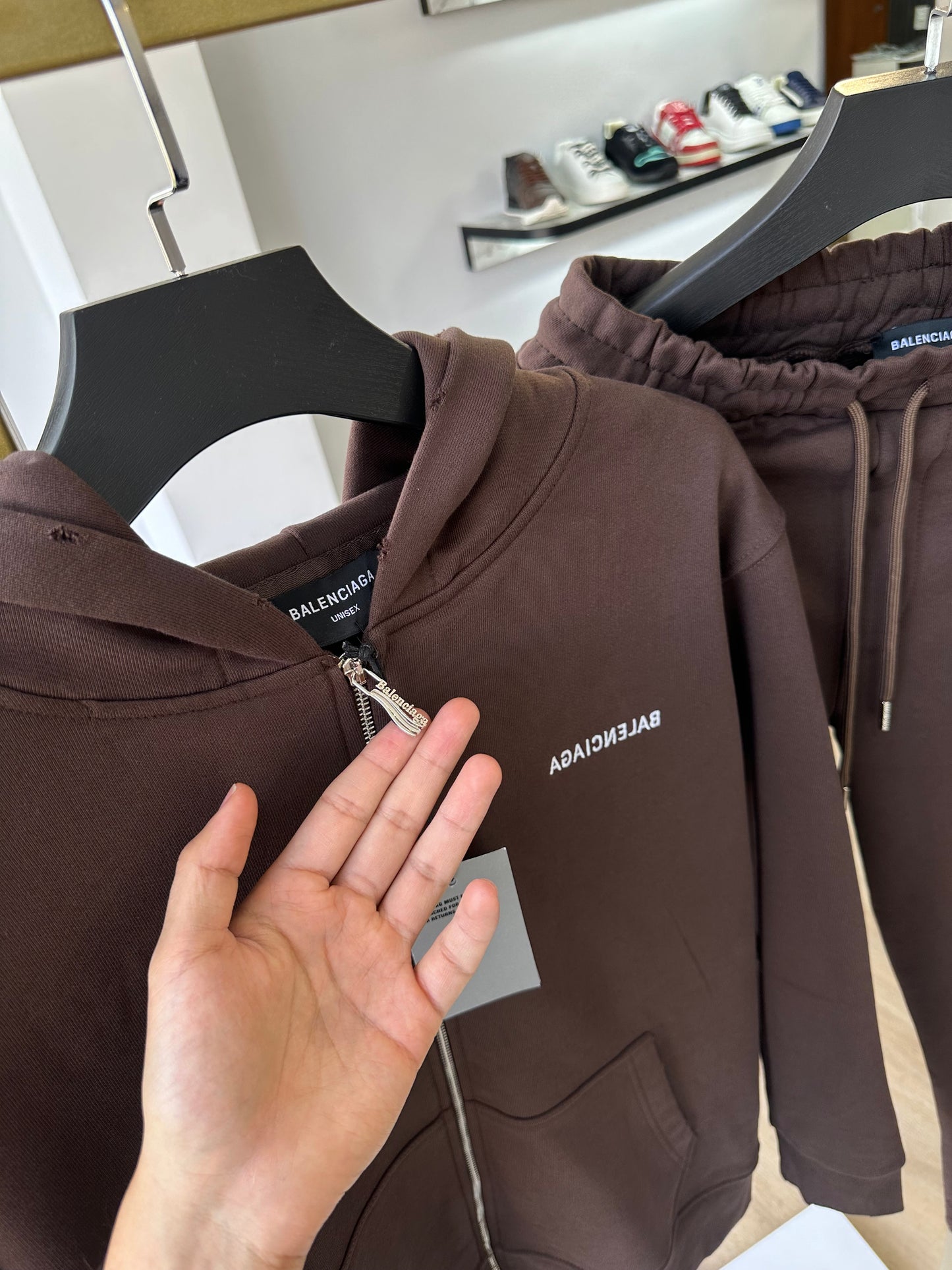 Balenciaga Tracksuit brown