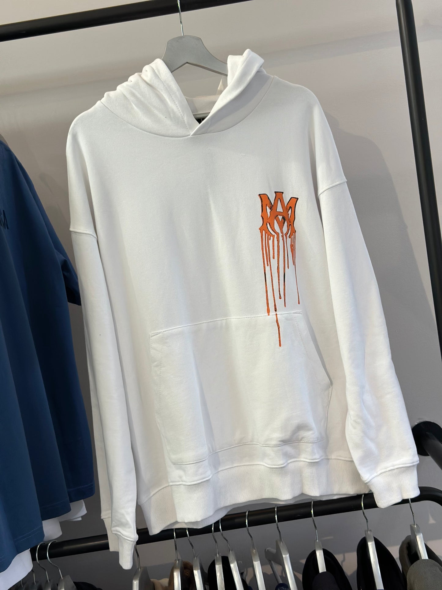 Amiri white hoodie