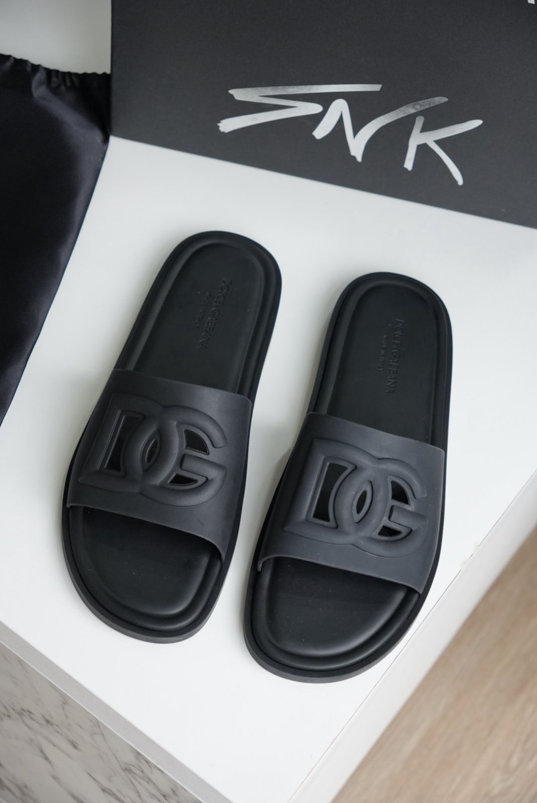 Sandalias D&G negras