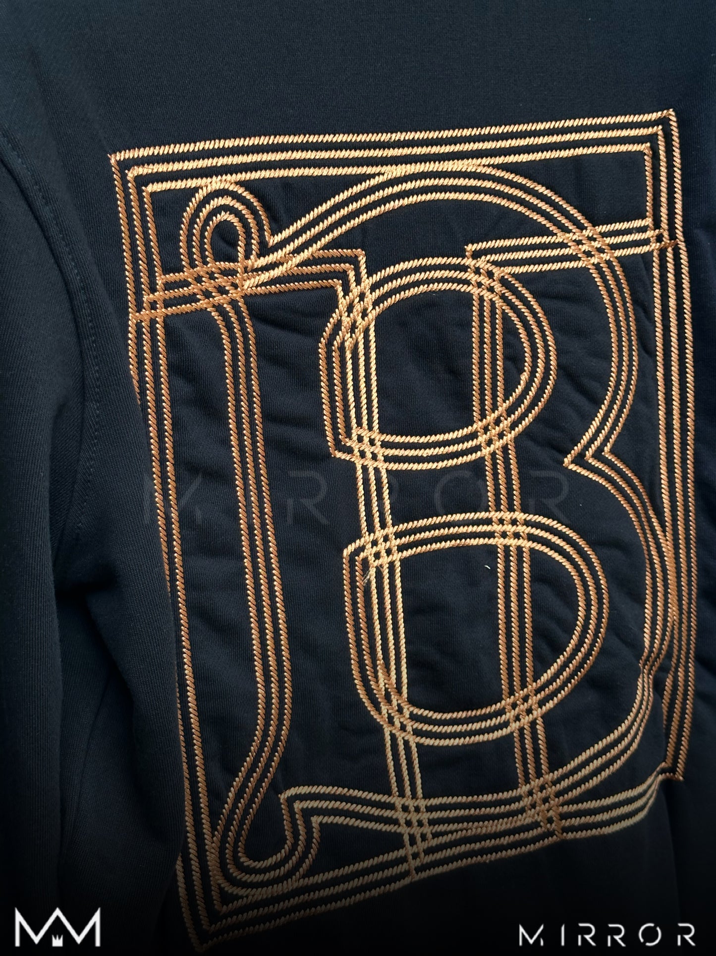 Burberry embroidered hoodie