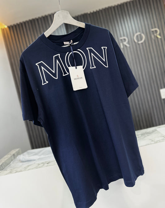 Moncler t shirt dark blue