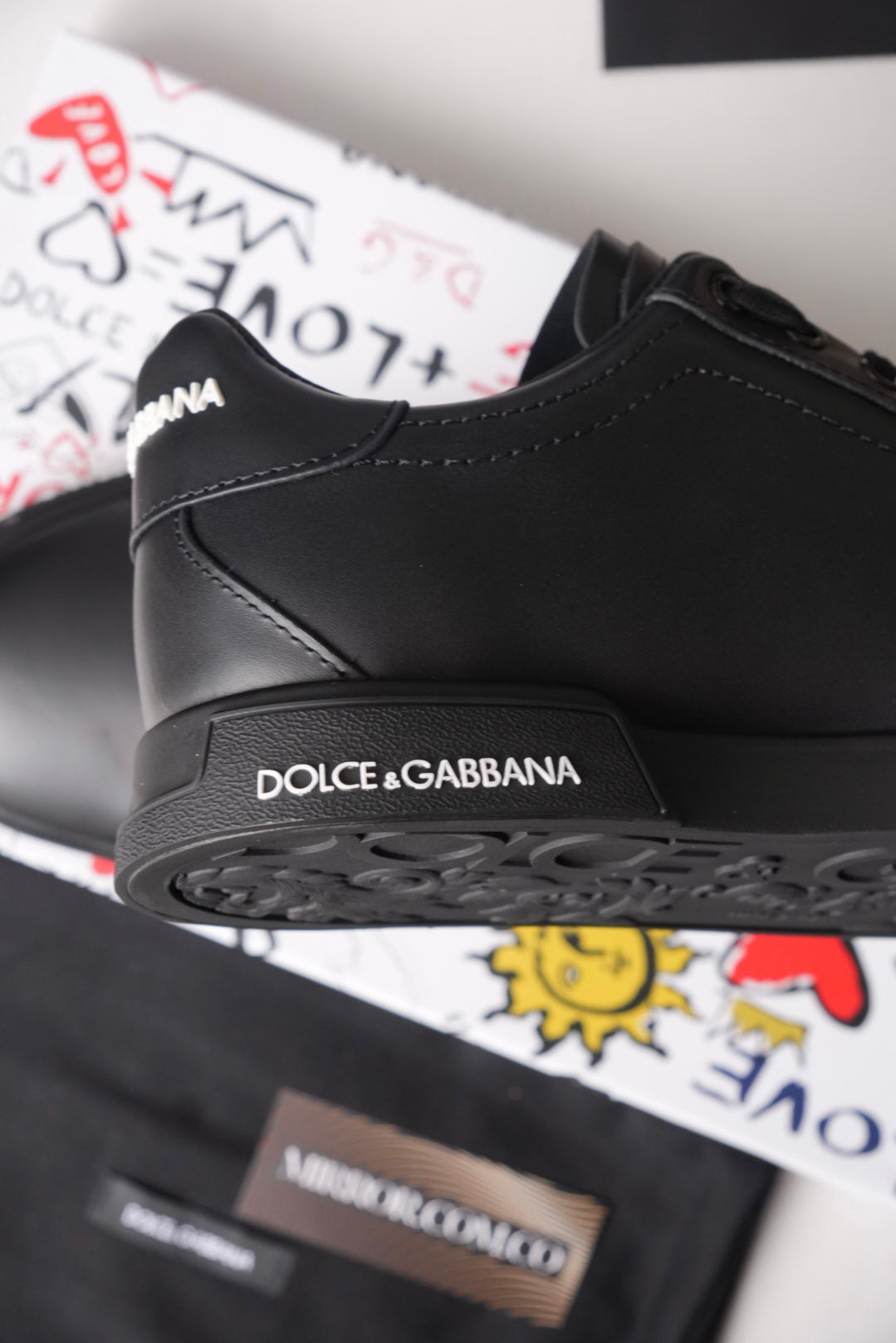 DG black sneakers