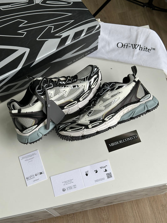 Off White be right back silver