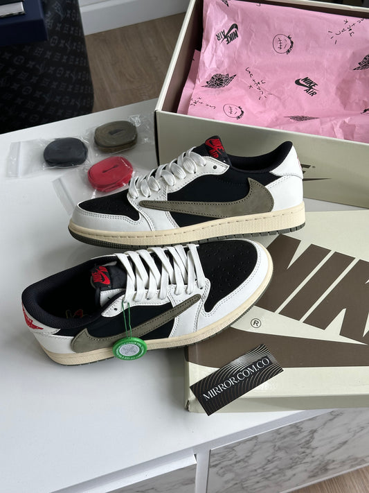 Travis Scott Jordan 1 Low Olive