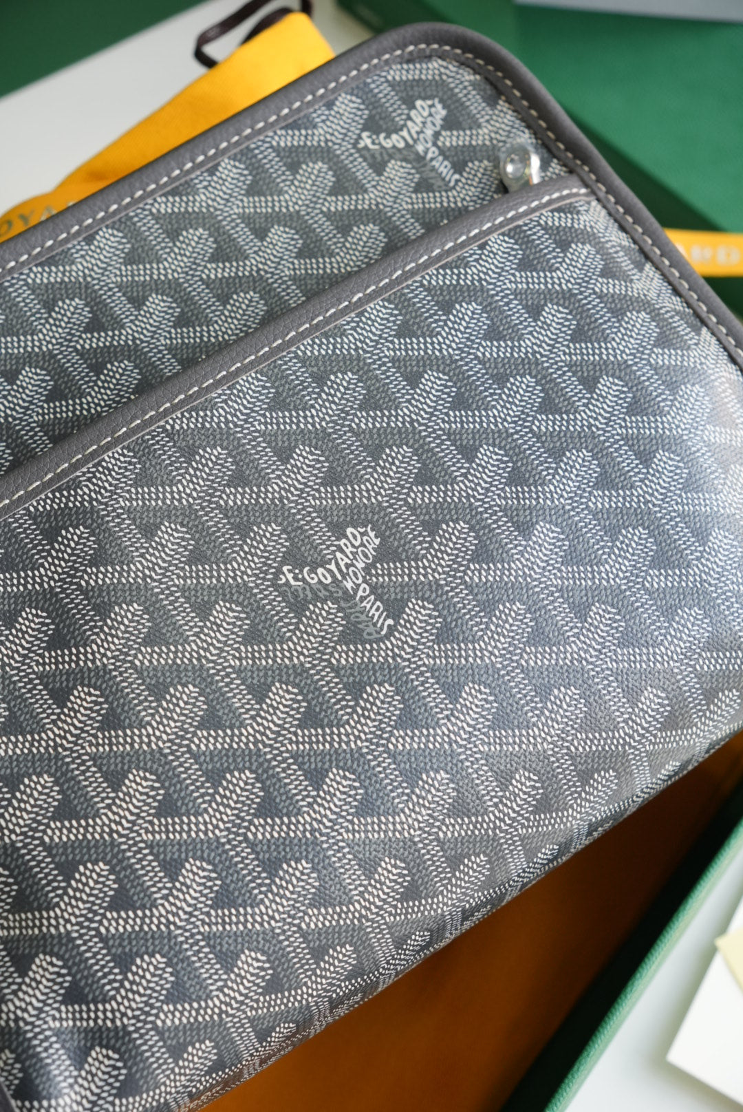 Goyard clutch