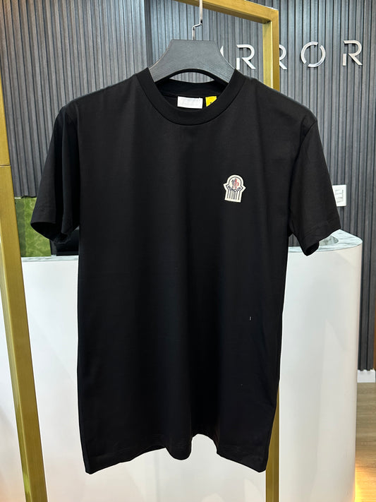 Moncler logo embroidery t shirt