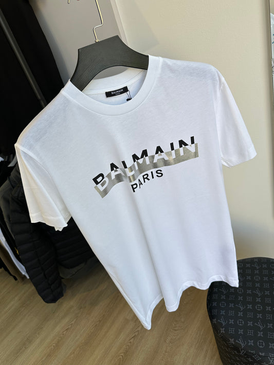 Balmain 24 silver tee