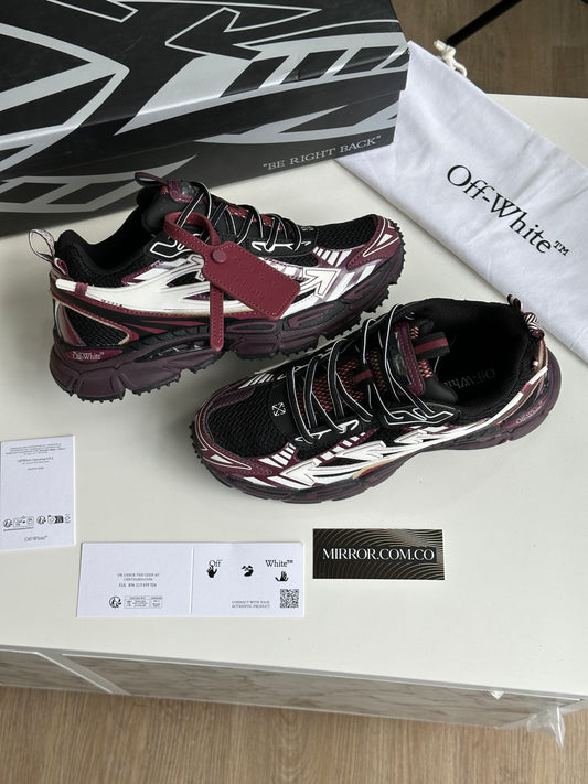 Off White be right back vino tinto