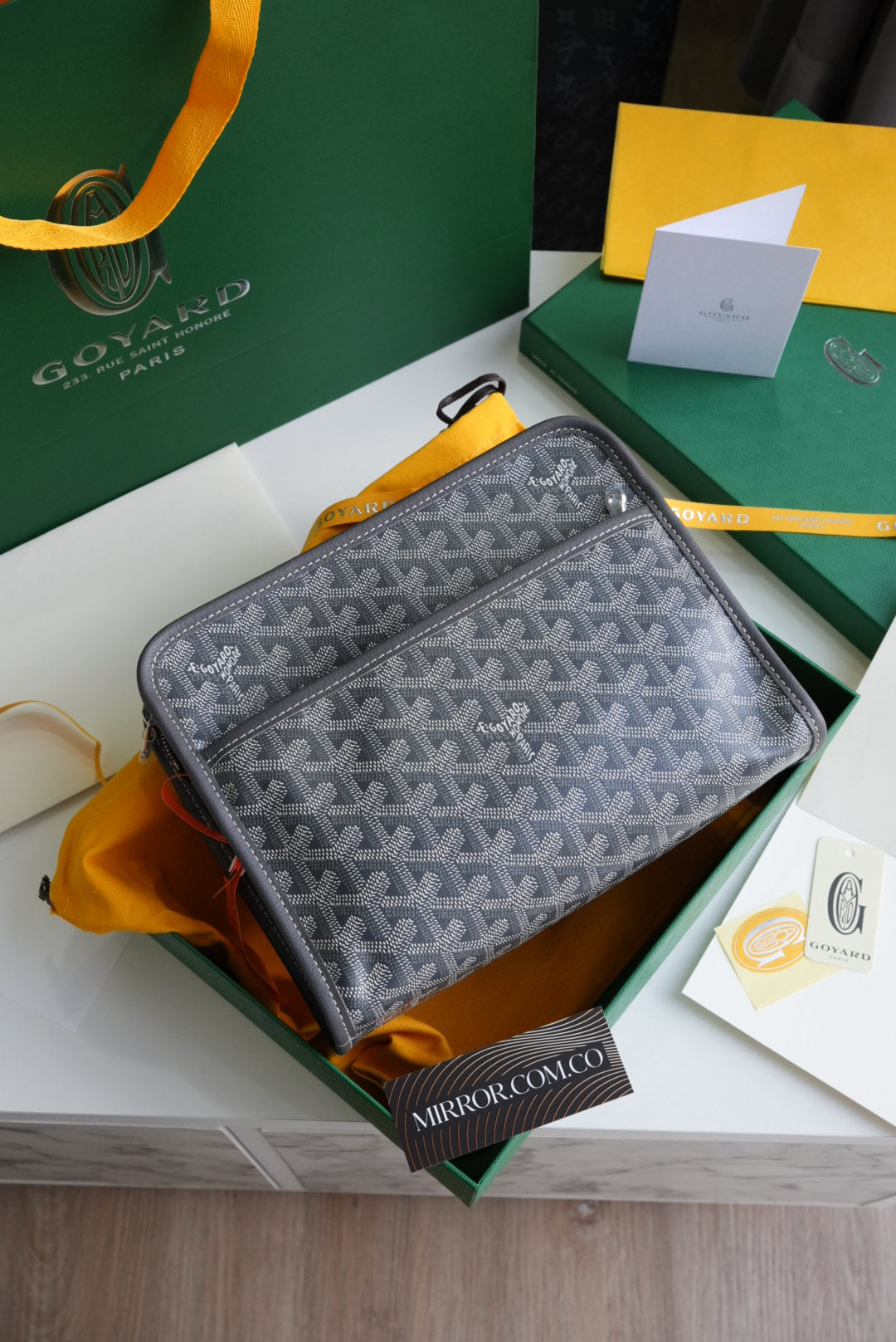 Goyard clutch