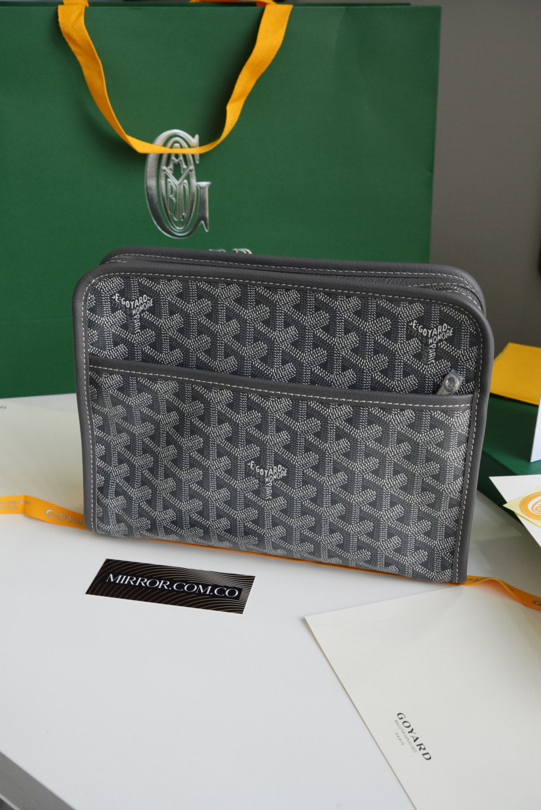 Goyard clutch