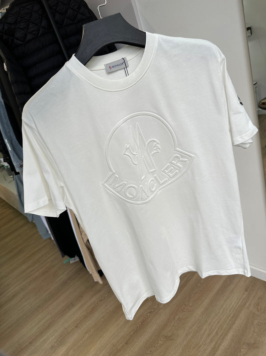 Moncler embossed tee