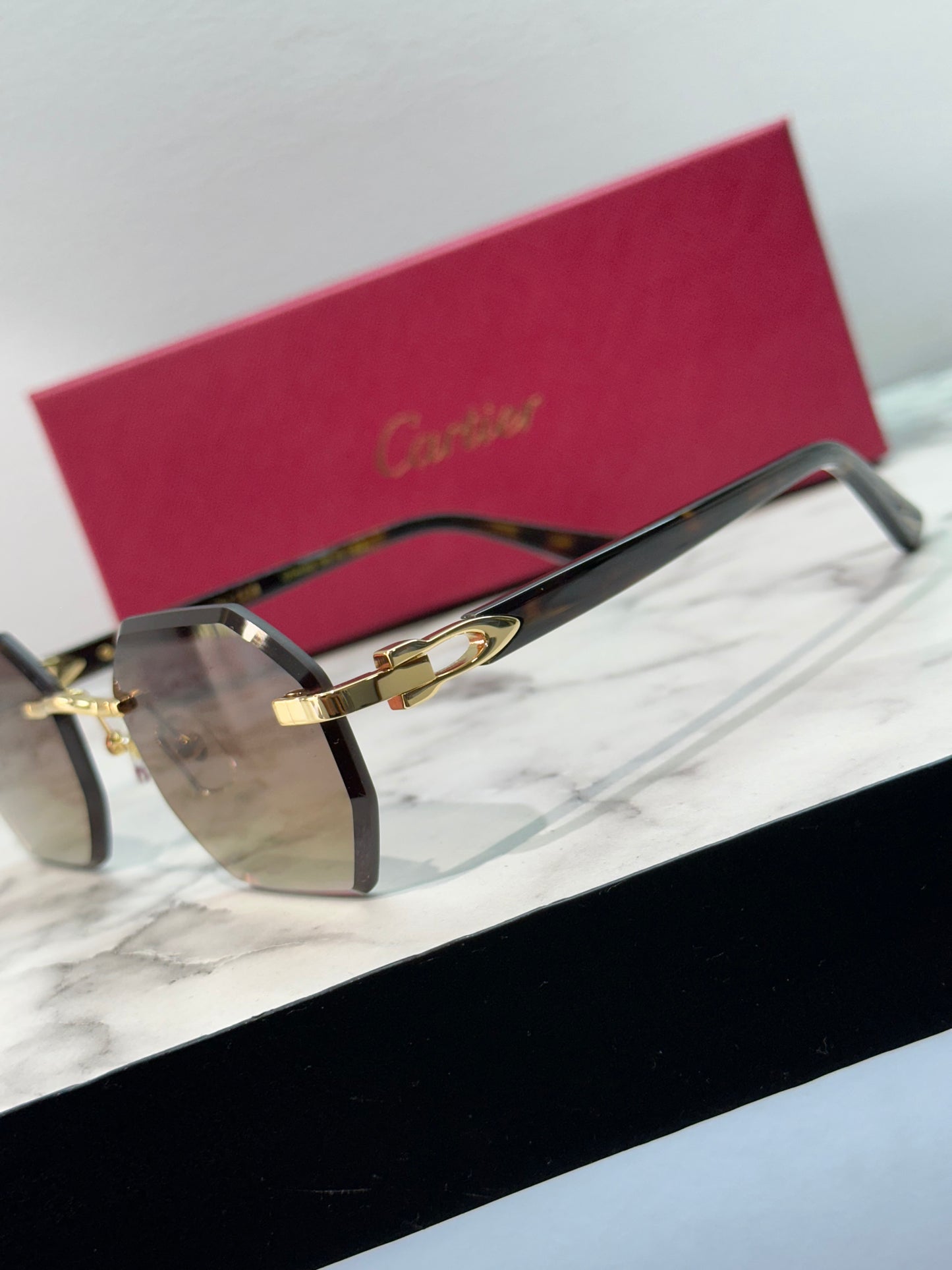 Cartier octagonal sunglasses