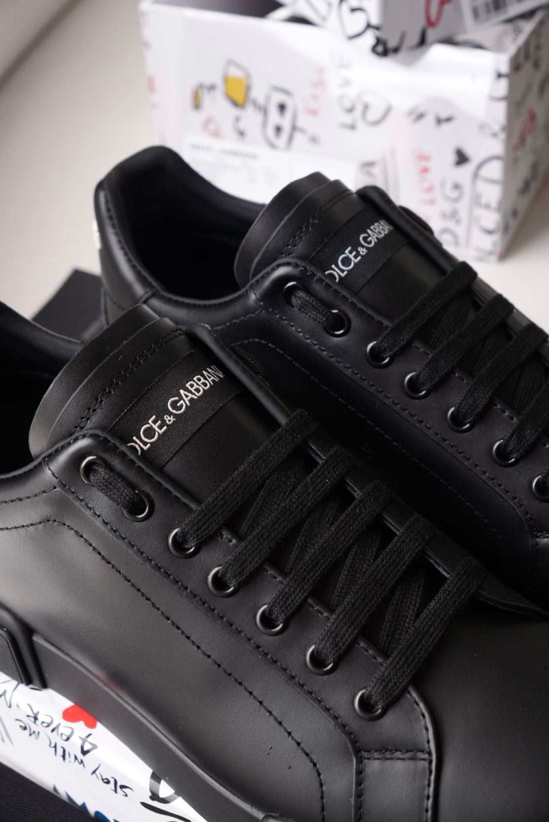 DG black sneakers