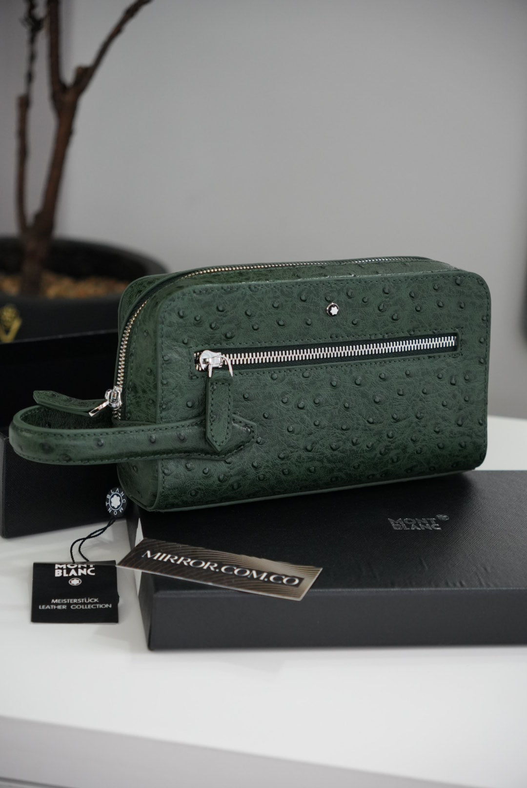 Montblanc cocodrile bag