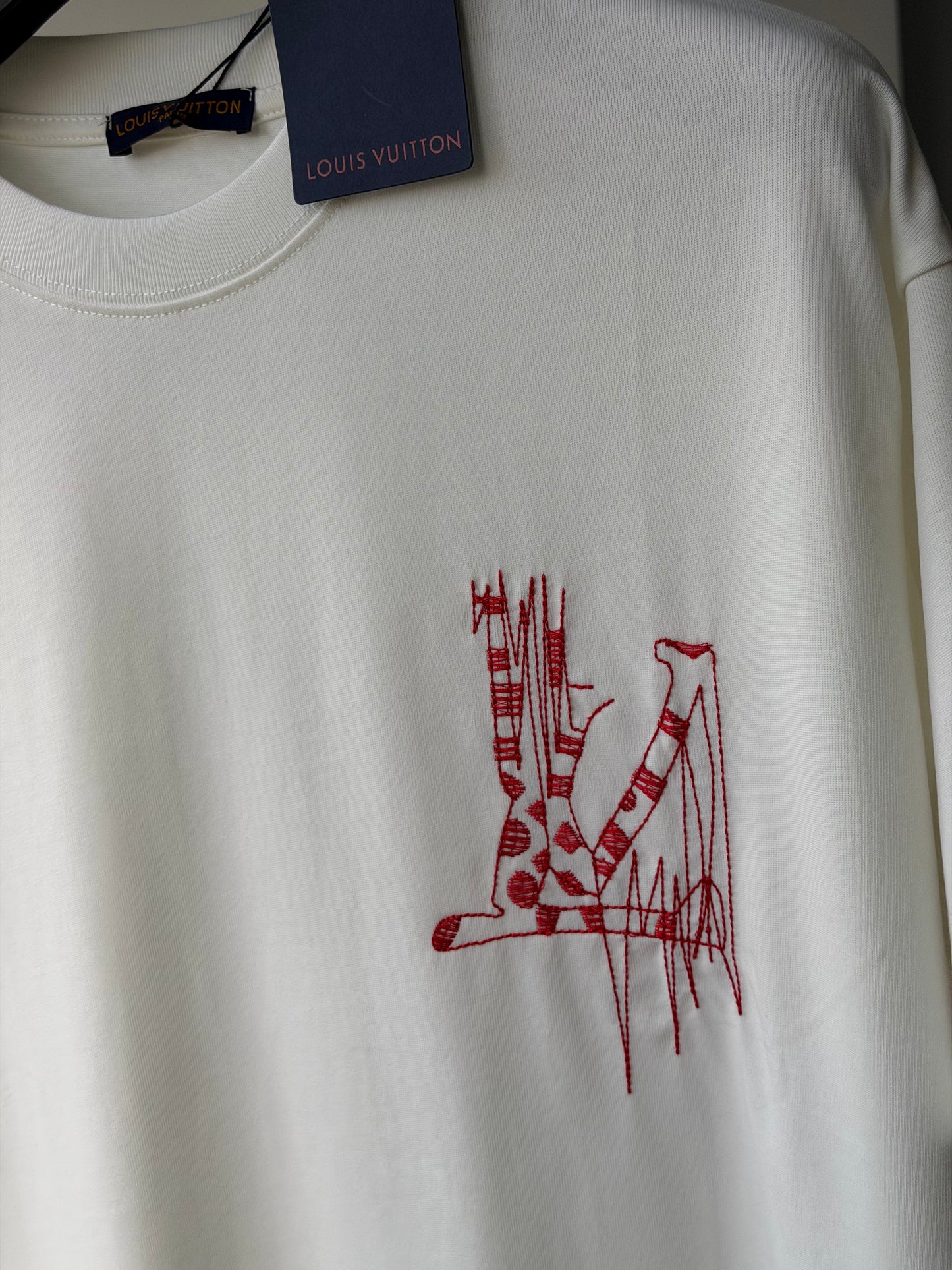 LV embroidery abstract