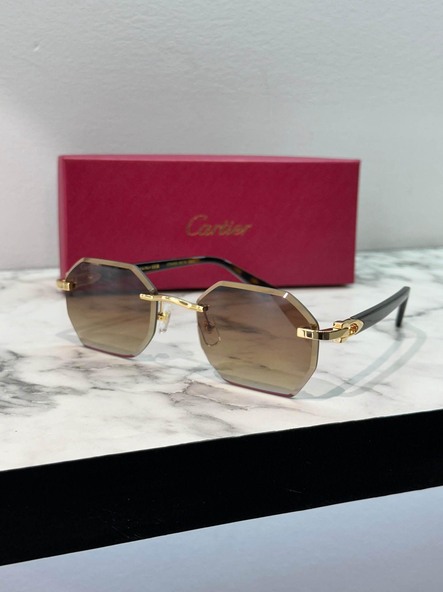 Cartier octagonal sunglasses