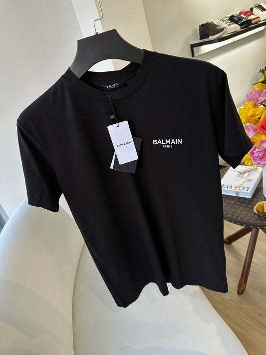 Balmain minimal logo black