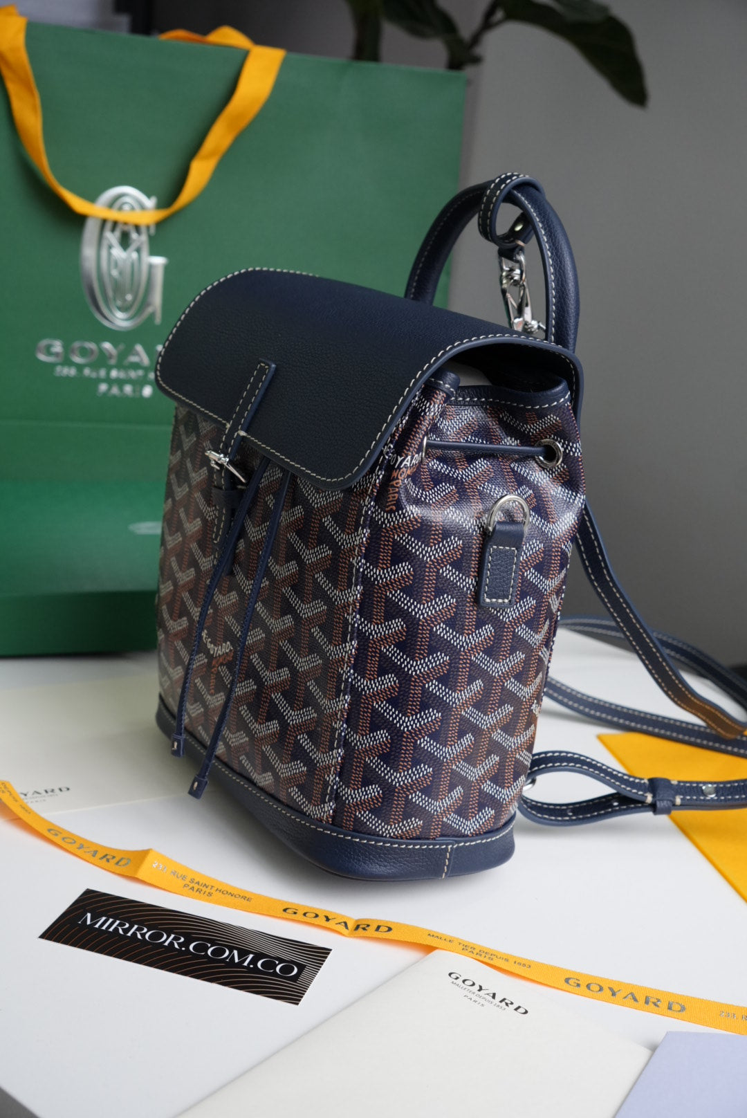 Goyard mini backpack