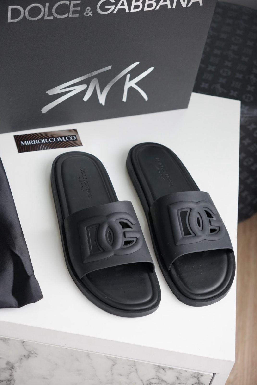 Sandalias D&G negras