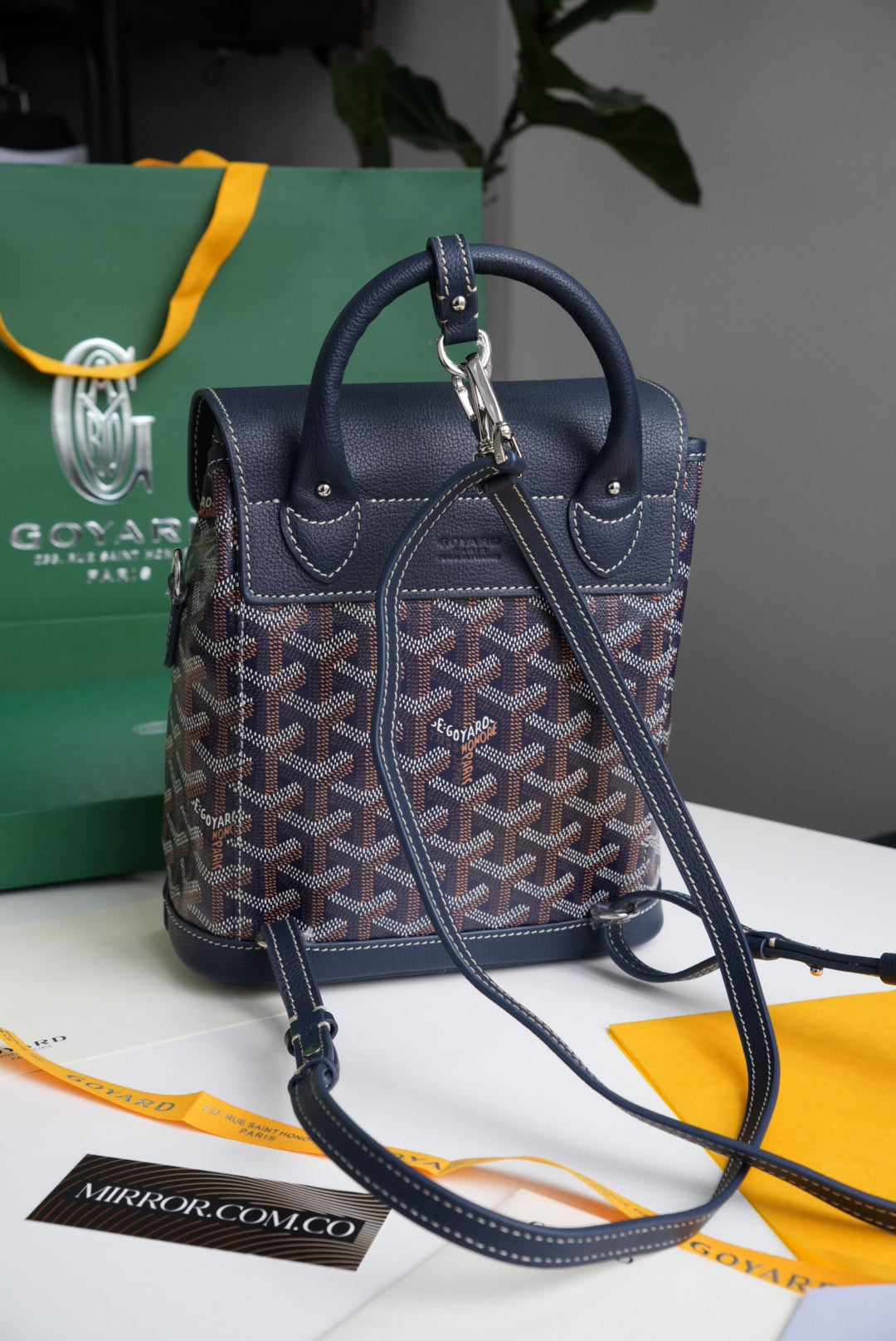 Goyard mini backpack