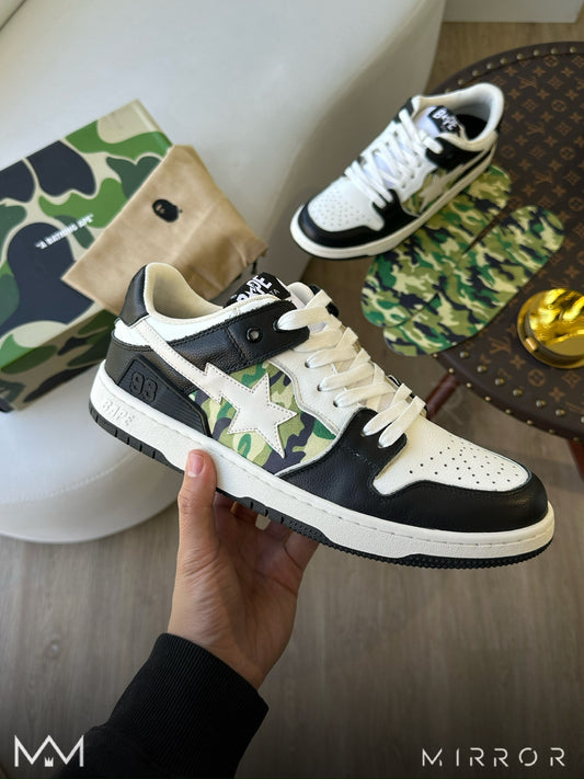 Bape camo sneakers